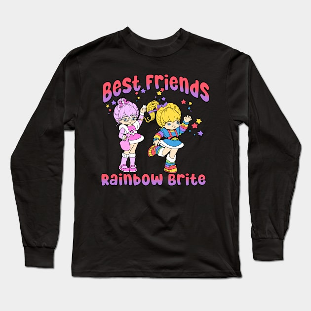 Best Friends Forever Long Sleeve T-Shirt by littlepdraws